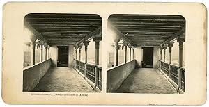 Stereo, Espagne, Grenade, Alhambra, Corridor du Boudoir de la Reine