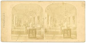 STEREO France, Château de Versailles, salle, galerie de peinture, circa 1870