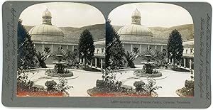 Stereo, Keystone View Company, B. L. Singley, Interior Court Federal Palace, Caracas, Venezuela