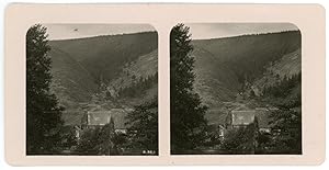 Stereo, Allemagne   Deutschland  Der Harz   Paysage à identifier, circa 1900