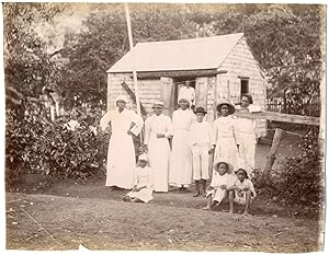 Antilles, Saint Thomas, case dans un faubourg