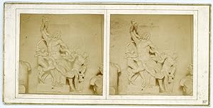 STEREO Gruppo scultoreo del Laocoonte e i suoi figli, Michelangelo, circa 1870