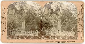 Stereo, Méxique, Mexico, Chapultepec, 1900