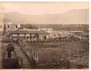 Italia, Pompei, Scuola dei Gladiatori, Ed. Brogi