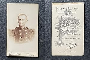 Kaiser, Nancy, Jeune homme en uniforme militaire du 26e, circa 1900
