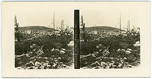 Stereo Chavignon après la fuite de l'ennemi, Guerre 1914-1918, Aisne