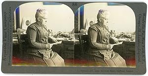 Stereo, USA, Dr. Anna Howard Shaw, Suffrage leader, circa 1900