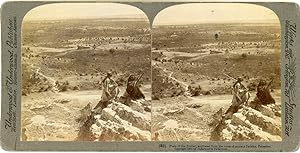 Stereo, Palestine, Plain of the Jordan, Southeast from the ruins of ancient Jericho, 1900