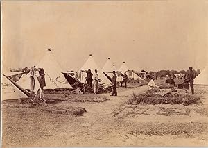 Manoeuvres d'artillerie au camp de Châlons
