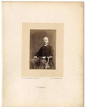 J. Bérot, E. Bauer, Journalist unidentified