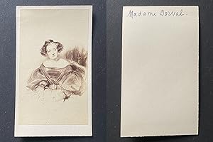 Image du vendeur pour La comdienne Marie Dorval, matresse d'Alfred de Vigny, circa 1860 mis en vente par photovintagefrance