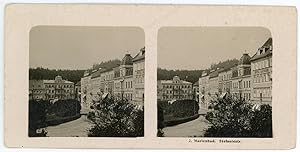 Stereo, Bohême, Marienbad, Stefaniestrasse, circa 1900