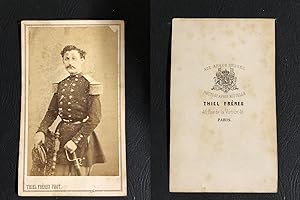 Thiel, Paris, Homme en uniforme militaire, circa 1870