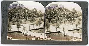 Stereo, Mexique, Mexico, Chapultepec and hill, circa 1900