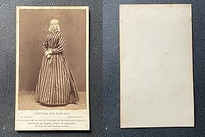 Jager, Amsterdam, Hollande, La Frise, Femme en costume de Leeuwarden, circa 1870