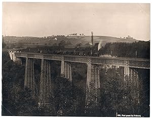 Suisse, Pont Grandfey Fribourg, Edit. Schroeder & Cie. Zürich