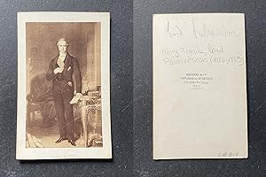 Disdéri, Paris, Lord Palmerston, homme d'Etat britannique, circa 1860