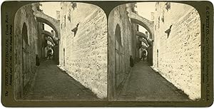 Stereo, Palestine, Jerusalem, The Via Dolorosa, 1901