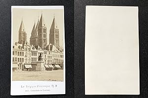 Belgique, Tournai, la cathédrale, circa 1870