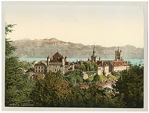 Suisse, Lac Léman, Lausanne