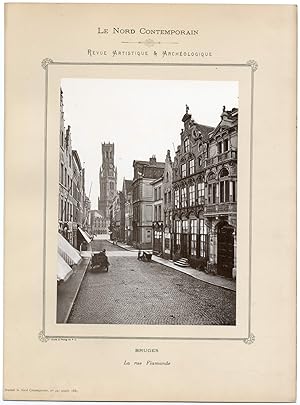 Belgique, Bruges, La Rue Flamande, Cliché & Photog. du N.C.