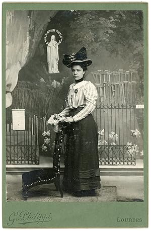 A Lourdes, vers 1900
