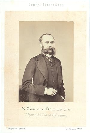 Franck, Paris, Camille Dollfus, député du Lot et Garonne