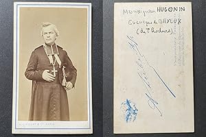 Liébert, Paris, Monseigneur Flavien Hugonin, évêque de Bayeux, circa 1865