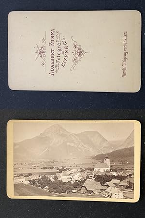 Autriche, Österreich, Styrie, village à identifier, Eisenerz, circa 1880