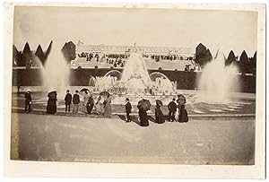 France, Versailles, Grandes Eaux, le bassin de Latone