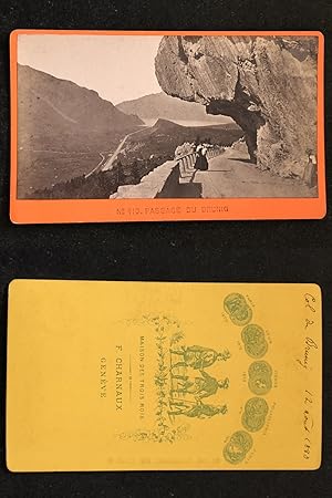 Suisse, Schweiz, Col du Brunig, 1880