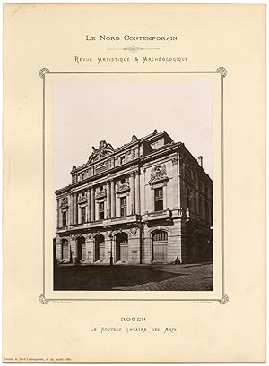 France, Rouen, Le Nouveau Théatre des Arts, Cliché Ferrand, Phot. Bruckmann