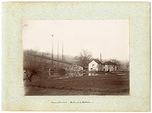 France, Semur en Brionnais, Moulin sur le Merdasson