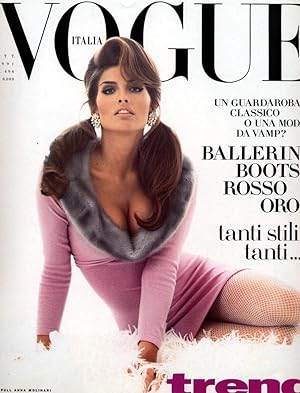 Imagen del vendedor de VOGUE Italia Magazine October 1991 SHANA ZADRICK Helena Christensen CLAUDIA SCHIFFER a la venta por Magscorner