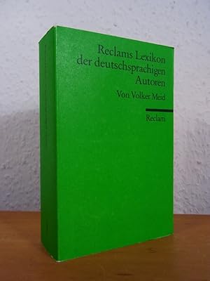 Image du vendeur pour Reclams Lexikon der deutschsprachigen Autoren mis en vente par Antiquariat Weber