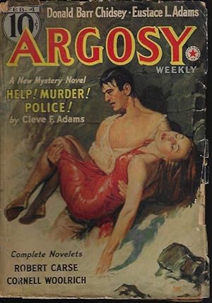 Seller image for ARGOSY Weekly: February, Feb. 4, 1939 ("The Synthetic Men of Mars") for sale by Books from the Crypt