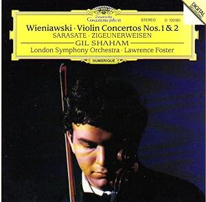 Seller image for Gil Shaham Performs Wieniawski Concertos 1 & 2 and Legende, plus Sarasate's Zigeunerweisen [COMPACT DISC] for sale by Cameron-Wolfe Booksellers