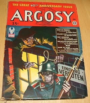 Bild des Verkufers fr Argosy January 1943 60th Anniversary Issue zum Verkauf von biblioboy