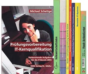 Büchersammlung IT-Kernqualifikation/Kaufmännische Berufsausbildung/Volkswirtschaftslehre". 8 Tit...