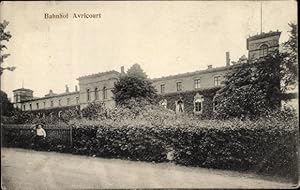 Bild des Verkufers fr Ansichtskarte / Postkarte Avricourt Meurthe et Moselle, Bahnhof zum Verkauf von akpool GmbH