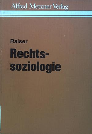 Seller image for Rechtssoziologie: Ein Lehrbuch. for sale by books4less (Versandantiquariat Petra Gros GmbH & Co. KG)