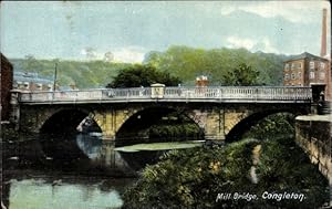 Ansichtskarte / Postkarte Congleton North West England, Mill Bridge