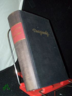 Seller image for Raskolnikow : Ein Roman in 6 Tln mit e. Epilog / F. M. Dostojewskij. [Aus d. Russ. bers. v. H. Rhl] for sale by Antiquariat Artemis Lorenz & Lorenz GbR