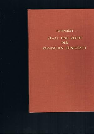 Seller image for Staat und Recht der rmischen Knigszeit im Verhltniss zu verwandten Rechten for sale by manufactura