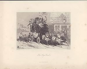 Seller image for The Stage Coach. Stahlstich nach A. Wray. for sale by ANTIQUARIAT Franke BRUDDENBOOKS