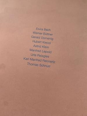Seller image for Annemarie- und Will-Grohmann-Stipendium 1985. Staatliche Kunsthalle Baden-Baden 26. April bis 2. Juni 1985. for sale by Fundus-Online GbR Borkert Schwarz Zerfa