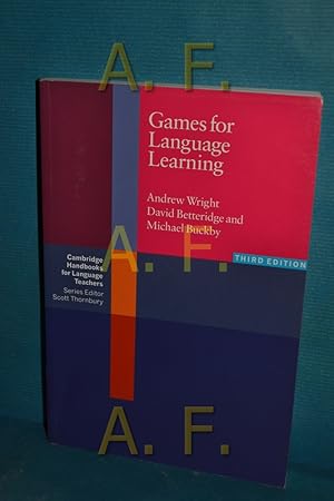 Imagen del vendedor de Games for Language Learning Paperback (Cambridge Handbooks for Language Teachers) a la venta por Antiquarische Fundgrube e.U.