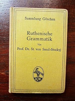 Seller image for Ruthenische Grammatik. Sammlung Göschen for sale by Rudi Euchler Buchhandlung & Antiquariat