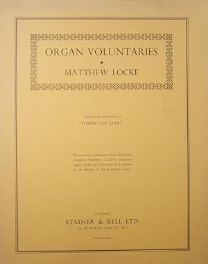 Bild des Verkufers fr Organ Voluntaries, Transcribed and Edited by Thurston Dart zum Verkauf von Austin Sherlaw-Johnson, Secondhand Music