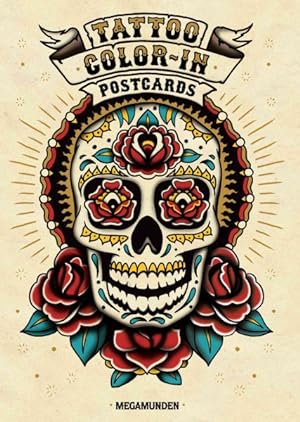 Seller image for Tattoo Colour-In Postcards for sale by GreatBookPricesUK